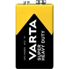 Varta 9V Manganez Tekli Paket Pil –  Superlife