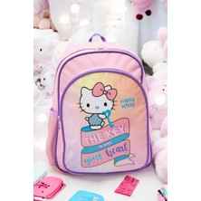 Ada Çanta Kırtasiye 2'li Çocuk Sırt / okul Çantası Seti Hello Kitty Figürlü (Sırt Çantası/beslenme Çnt.) CS564291