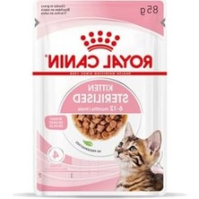 Cekar Store Royal Canin Kitten Sterilised Gravy Yavru Kedi Konservesi, 85 G