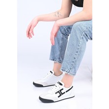 Bestello Bağcıklı Termo Taban Hakiki Deri Sneaker 338-7054 Kadın Ayakkabı