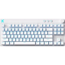 Mchose Mix 87 White %80 Mount Tai Magnetic Switch Gt 8k Hz Hall Effect Rgb Hotswap Gaming Klavye (MC-MIX87-7)