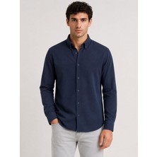 Classics Men Plus Barkod Uzun Kol Slim Fit Erkek Gömlek - 7579