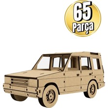 Off-Road Araba Maketi - Kendin Yap (Dıy) Dekoratif Kit - 3D Puzzle