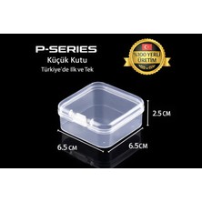 Compaxe P-Serisi 15’li Plastik Şeffaf Organizer Kutu