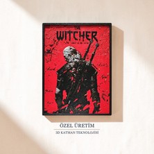 Saes Labs The Witcher Geralt 3D Tablo 15×20 cm