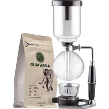 Sifon Kahve Demleme (5 Bardak) (Sfn-5) + Kahve Dükkanı  Guatemala Filtre Kahve 200GR