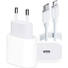 iPhone 14 13 12 11 8 Plus 7 Uyumlu 20W Pd Hızlı Şarj Seti