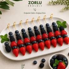 Zorlu Ekolojik Ürünler Bambu Düğüm  Kürdan 15 cm 100 Adet Yılbaşı Consept Party Concept