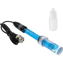 Cekar Store Ph Elektrot Sensör Probu E201-1C Sıvı Su 0-14PH Algılayıcı Bnc Soket Analog Ph Metre Test Akvaryum DVM.101.022