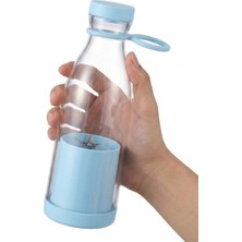 USB Şarjlı Mini Blender 380 ml Taşınabilir Smoothie Yapıcı Pratik Kullanım