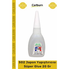 Carlburn #yapıştırıcı Hızlı Kuruyan Profesyonel Güçlü Etkili 502 Japon Yapıştırıcısı Süper Glue 20 gr