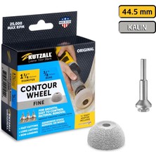 Kutzall CW134O230 Ince Diş Ahşap Çanak Törpü 44.5 mm