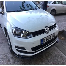 Tuning Vadisi Golf 7 Basic Ön Lip 2012-2017 Parlak Siyah