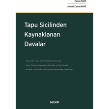  tapu sicilinden kaynaklanan davalar canan ruhi,ahmet cemal ruhi 1. baskı, mayıs 2026