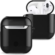 Armüz Apple Airpods 2 (2.nesil) 3in1 Kılıf - Siyah