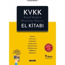  kvkk - kişisel verilerin korunması kanunu el kitabı uyum sürecini kolaylaştıran kvkk yol haritası ve excel formatında yeni envanter ekiyle mustafa baysal 9. baskı, mayıs 2026