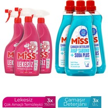 Miss Lekesiz 750MLX3+MİSS Sıvı Çam. Det. 1500MLX3