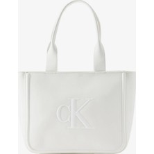 Calvin Klein Sandi Kadın Beyaz Omuz Çantası LV04F3218G-4LX