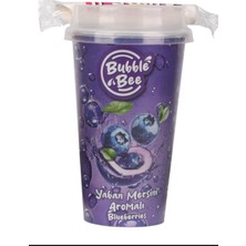 Ömür Boza Bubble Bee Blueberries (Yaban Mersin Aromalı) 350 ml *4' Lü