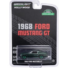 Greenlight 1:64 1968 Ford Mustang Gt – Exclusive Chase Model (Yeşil Jant)