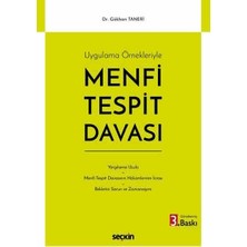  uygulama örnekleriyle menfi tespit davası dr. gökhan taneri 3. baskı, nisan 2026