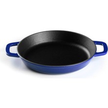 Lotus Döküm    18 cm Yuvarlak Round Pan  Degrade Kobalt Lacivert