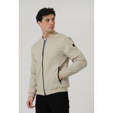 Pique ASOS ERKEK MONT Ribana Detaylı Erkek Mont