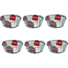 Paşabahçe 6 Lı Borcam Isıya Dayanıklı Orta Boy Fırın Kasesi ,sufle, Kek, ( 12 cm x 5 cm )
