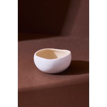 Perotti Roma Beige Porselen Mini Kase 8.5x7.7x4 cm