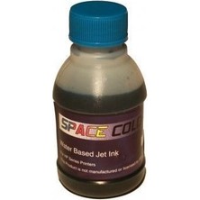 Space Color Water Based Jet Ink Su Bazlı Yazıcı Mürekkebi Cyan Renk