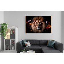 Mgi Design Modern Premium Modern Tasarım Tablosu Boho Stilinde Kanvas Tablo Ofis Duvar Tablosu