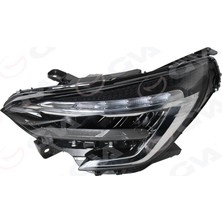 GVA Depomix Far Ledli Sol Motorlu Renault Clio V 19 23 Siyah Çitali