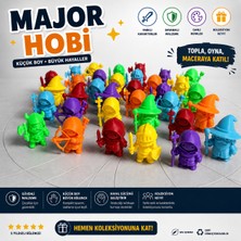 Major Hobi Tiny Heroes Figür Seti – Mini Rpg Karakterleri Karışık Renk Koleksiyon