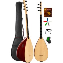 Yankı KB-40M Kısa Sap Bağlama Seti Öğrenci Sazı  (Kılıf Akort Kapo Tel Mızrap)