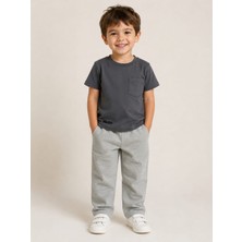 Hola Kids Erkek Çocuk %100 Pamuk Tişört Pantolon Ikili Takım