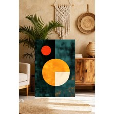 Mgi Design Estetik Modern Sanat Tablosu Vintage Etkili Kanvas Tablo Şık Duvar Dekoru
