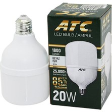 Neu Home ATC-LW-20W  20W E27 Torch LED Bulb Ampul Beyaz 1800 Lümen - 25.000H (5486)