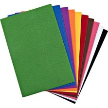 Cekar Store 40 Adet Keçe Karışık Renk - A4 Boyutunda 20X30 Cm.