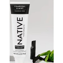 Native Youth Natıve Tootpaste Charcoal & Mınt Fluorıde Free Diş Macunu 116 G