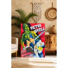 Mgi Design Galeri Kalitesinde Vintage Film Posteri Vintage Etkili Kanvas Tablo Yatak Odası Tablosu
