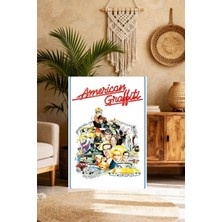 Mgi Design Modern Premium Vintage Film Posteri Klasik Kanvas Tablo Lüks Duvar Sanatı