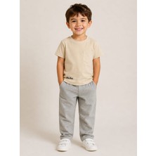 Hola Kids Erkek Çocuk %100 Pamuk Tişört Pantolon Ikili Takım