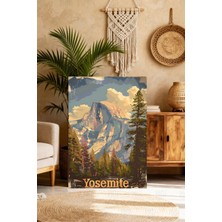 Mgi Design Estetik Vintage Seyahat Posteri Boho Stilinde Kanvas Tablo Modern Ev Dekoru