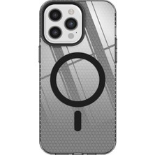 Armüz Apple iPhone 12 Pro Max Kılıf Beta Magneticsafe Silikon - Siyah