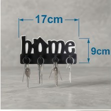 J Toyss Antre ve Kapı Önü Dekoru Home Yazılı Anahtar Düzenleyici Askı