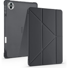 Honor Pad 10 12.1 Kılıf Zore Tri Folding Kalem Bölmeli Standlı Kılıf