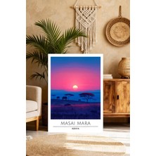 Mgi Design Estetik Vintage Seyahat Posteri Modern Tarzda Kanvas Tablo Mutfak Dekoru