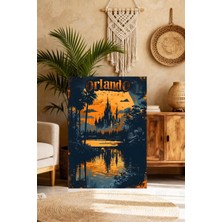 Mgi Design Sanatsal Vintage Seyahat Posteri Klasik Kanvas Tablo Lüks Duvar Sanatı