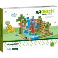 Snow Flake Magnetic Tiles Cubes 275 Parça