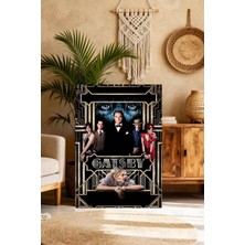 Mgi Design Şık Retro Film Afişi Modern Tarzda Kanvas Tablo Modern Ev Dekoru